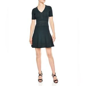 Sandro mini black Betsy dress